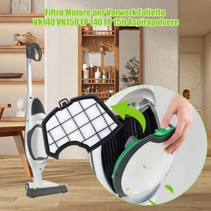 6 Pezzi Filtro Motore per Aspirapolvere Vorwerk Kobold <span class=keywords><strong>Folletto</strong></span> VK140 VK150 FP140 FP150, Filtri di Ricambio - Product Image 2