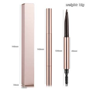 Lápiz de Cejas <span class=keywords><strong>Profesional</strong></span> de Fábrica, Marca Privada, Doble Punta, Resistente al Agua, Fácil de Colorear - Product Image 6