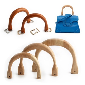 10-13-15m Mochila escolar Top Carry Asas en forma de <span class=keywords><strong>U</strong></span> Pequeño bolso de mano de lujo Hebillas desmontables de madera Durable Ligero - Product Image 1