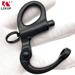 Gian lận phần cứng thép không gỉ nhanh chóng phát hành còng Trung Quốc sản xuất cố định Bail Snap còng 316 không cố định mắt còng - Product Image 4