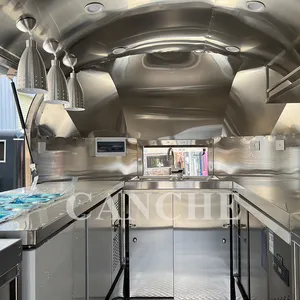 Remorque alimentaire mobile de petite taille conforme aux normes européennes, équipée d'un matériel de cuisine - Product Image 6