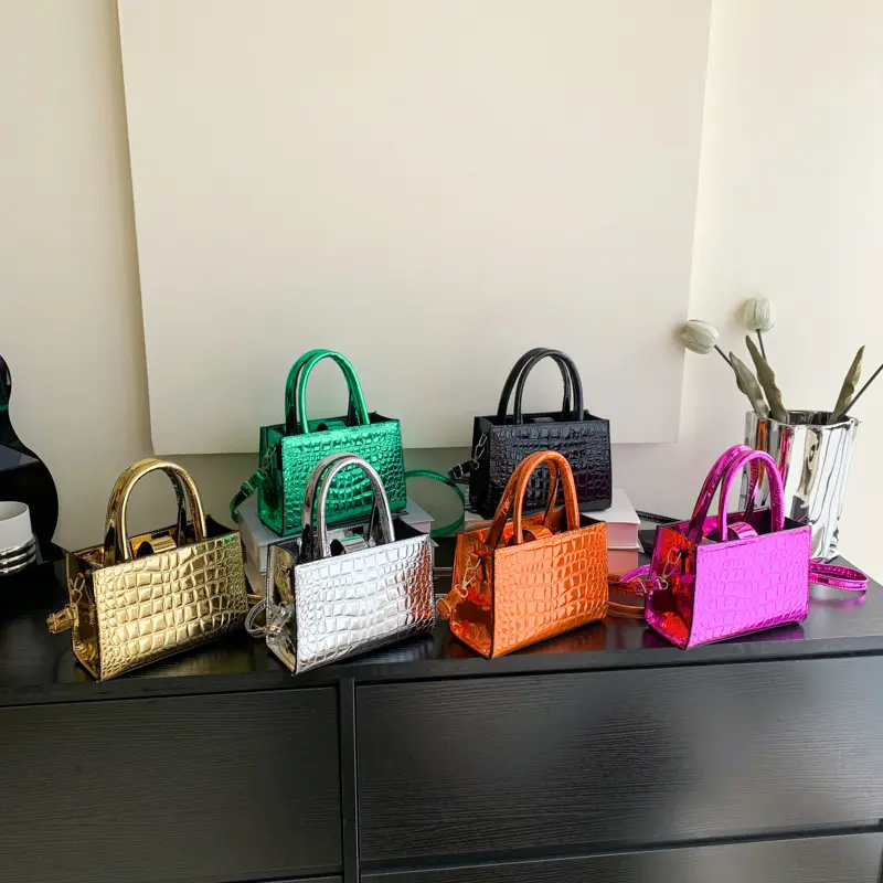 Новый стиль, простая модная блестящая сумка для подмышек, качественные женские кошельки и сумочки
