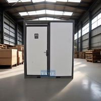 Mobile Guangzhou Outhouse à vendre Vip Wc 20ft Shipping Container Cabin Toilette Portatif Sandwich Panel Luxury Portable Toilette