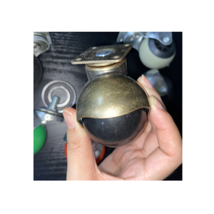 <span class=keywords><strong>Roulette</strong></span> à billes colorée PP, 40mm, 50mm, petite taille, pivotante, pour meubles, roulettes mobiles - Product Image 5