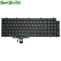 BR Brazilian Backlit AI Keyboard untuk Dell Latitude 5530 5540 5550 Precision 7670 7770 7680 7780 0P2849 Keyboard Baru.