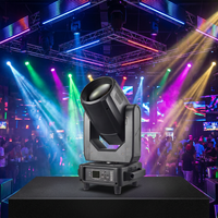 ALJLDG 295 14R Projecteur de scène DMX512 à double prisme, tête mobile, faisceau lumineux, équipement d'éclairage pour DJ et mariages