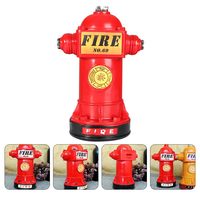 Mini borne d'incendie tirelire personnalisée pompier cadeaux bouche d'incendie miniature tirelire boîte décorations pompier fête décor