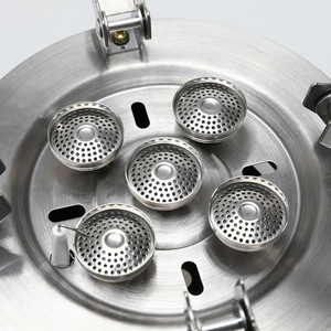 Fourneau de cuisson multi-combustibles pliable en métal pour l'extérieur, logo personnalisé, mini fourneau à gaz <span class=keywords><strong>portable</strong></span> pour le <span class=keywords><strong>camping</strong></span> - Product Image 5