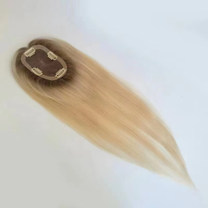 YUNSEN Perruque de haute qualité pour <span class=keywords><strong>femme</strong></span>, en cheveux Remy péruviens lisses brun ombré, avec base mono, vente en gros - Product Image 1