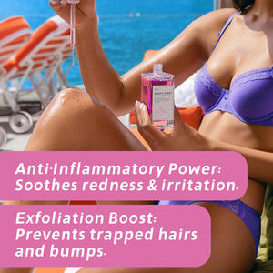 El aceite calmante para las axilas íntimas de las mujeres previene los pelos encarnados después del afeitado aceite líquido para afeitar el cuerpo - Product Image 4