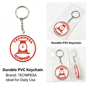 <b>custom</b> logo design Round Plastic <b>Keychain</b> With Logo Silk Screen Printing Fashion Souvenir Lightweight - Product Image 2