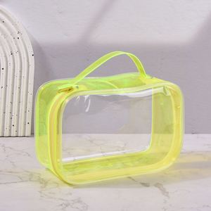 Bolsa Transparente de PVC para Bebé, Linda Caja de Almacenamiento Colgante Aislada con Cierre de Cremallera, Estuche con Patrón de Logotipo, Embalaje Ligero para Viaje - Product Image 4