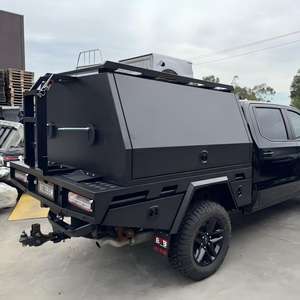 Herui HR-UT-W Plateau de camionnette en aluminium double cabine simple, auvent de camionnette - Product Image 2