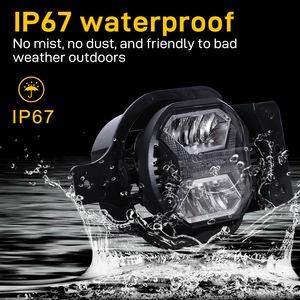 LOYO 4 ''Rond Led Fog Light IP67 Rate Waterproof 4inch LED Driving Fog Lamp 2000LM Led Fog Light Pour Jeep Wrangler JL 2018 2019 - Product Image 5