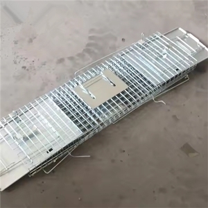 Heavy-Duty ráp dây kim loại Dog lồng sống <span class=keywords><strong>trap</strong></span> cho nhân Đạo kiểm soát của <span class=keywords><strong>Coyote</strong></span> Fox lớn động vật kiểm soát dịch hại - Product Image 6