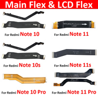Placa base Flex para Xiaomi Redmi Note 11 11E 11S 11T Pro Plus 11pro placa principal conector de placa base LCD Flex Cable placa base