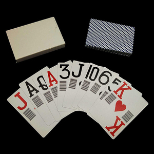 Fabricación de Cartas de Juego con Código de Barras Personalizadas de Fábrica, Cartas de Juego con Núcleo Negro Alemán y Código de Barras para Publicidad - Product Image 6