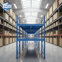Système d'étagères industrielles en acier robuste pour entrepôt, logistique et stockage en garage
