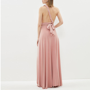 <span class=keywords><strong>Robe</strong></span> de <span class=keywords><strong>demoiselle</strong></span> <span class=keywords><strong>d</strong></span>'<span class=keywords><strong>honneur</strong></span> en Satin <span class=keywords><strong>rose</strong></span> de haute qualité personnalisée pour femmes - Product Image 3