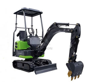 Mini excavatrice compacte sur chenilles chinoises Mini pelle de 1.2 tonnes - Product Image 2
