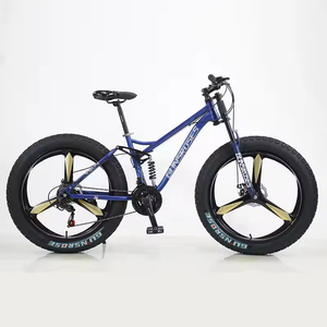 Pneus larges de 26*4,0 pouces + suspension intégrale, adaptés à tous les terrains, y compris la <span class=keywords><strong>neige</strong></span>, le sable et les montagnes - Product Image 2