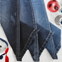 Tissu en jean sergé tendance, épais, imperméable, résistant à l'abrasion, en coton croisé, extensible et robuste pour femmes, garçons et filles