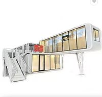 Beach Hotel Homestay Prefabricado Container House Space Modular Hangfa Apple Cabin para vivir y trabajar