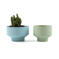 Petits pots de fleurs en plastique Yicai Garden Nursery Table pour plantes succulentes, cactus, herbes, décoration intérieure