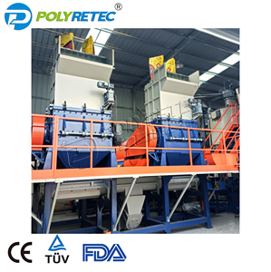 Usine de lavage de bouteilles PET en circuit fermé, flocons de haute pureté pour la fabrication de préformes, 500-5000 <span class=keywords><strong>kg</strong></span>/h - Product Image 2