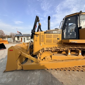รถดันดินมือสอง Caterpillar D7G พร้อมใช้งาน รถบูลโดเซอร์มือสอง CAT D5K D6R D7G สำหรับงานก่อสร้างถนนในชนบท - Product Image 3