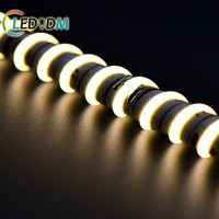 Esnek İnce 5mm 8mm COB LED Şerit 5 Metre CCT RGB Pil Çalıştırmalı CRI 90 CE/ETL Sertifikalı