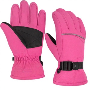 Gants de snowboard imperméables et coupe-vent personnalisés avec logo, chauds et thermiques, compatibles avec les écrans tactiles, en polyester, pour hommes et femmes - Product Image 2