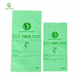 150bags/box 10L Non Plastic 100% Recyclable <strong>Bin</strong> <strong>Bags</strong> <strong>Biodegradable</strong> Compostable Kitchen Waste <strong>Bags</strong> Roll - Product Image 2