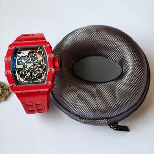 2026 Hot Selling RM35-02 Men's Automatic Skeleton Watch Carbon Fiber Tonneau Luxury Sport Wristwatch OEM - Product Image 5