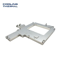 Placa Fría de Aluminio Soldada por Fricción Personalizada con Microcanal Interno para Módulo de Refrigeración de CPU, GPU y Servidor