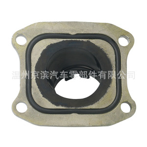 ท่อร่วมไอดีสำหรับฮอนด้า CR80R CR85R 16211-GC4-730 คาร์บูเรเตอร์อินเทอร์เฟซยางส่วนห้องเครื่องยนต์ - Product Image 3