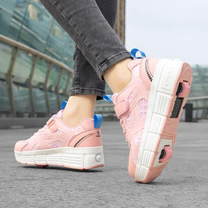 Dropshipping, vente en gros, formation, chaussures de sport d'extérieur, fabrication, chaussures à roulettes pour enfants avec 2 roues, rollers populaires pour garçons et filles - Product Image 2