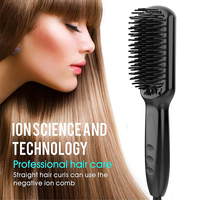 Peigne Coiffant pour Cheveux en Drop Shipping, Cadeau, Peigne Chauffant Populaire, Brosse Portable Personnalisable Gratuite