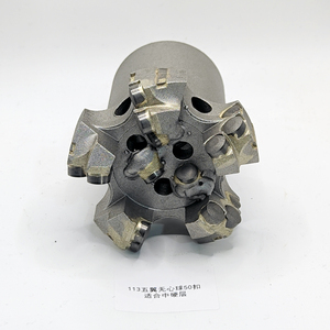 113mm <span class=keywords><strong>PDC</strong></span> thép cơ thể ba cánh khoan <span class=keywords><strong>bit</strong></span> ARC lưỡi hiệu quả cao đúc hard rock công cụ khoan địa chất cho khai thác quặng - Product Image 4