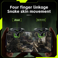 Manette de jeu automatique en alliage DY03 avec double vibration, filaire et sans fil, pour contrôle mobile et déclencheur de jeu