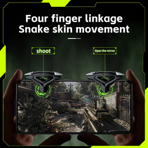 Legering Automatische Klik Hand Dy03 Game Joystick Handvat Mobiele Bediening Gaming Trigger <span class=keywords><strong>Controller</strong></span> Fire Knop Shooter Game Handvat - Product Image 6