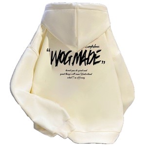 Felpa con cappuccio in cotone pesante di marca alla moda in stile americano, da uomo e da <span class=keywords><strong>donna</strong></span>, autunno inverno, nuova con motivo a cuore, foderata in pile, vestibilità ampia - Product Image 5