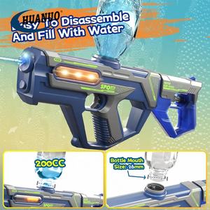 ปืนฉีดน้ำไฟฟ้าของเล่นปืนฉีดน้ำอัตโนมัติแบบ2อิน1สำหรับเด็กและผู้ใหญ่ - Product Image 3