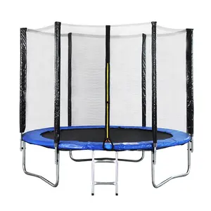 Funjump vendita calda GS trampolino 8FT 10FT Outdoor Jumping Play trampolino per bambini in vendita