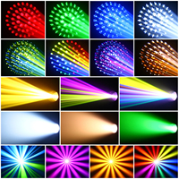 260W faisceau tête mobile équipement d'éclairage de scène RGBW Disco Robot pour barre de fête DMX512 contrôle E27 ampoule Base IP33 Ra90