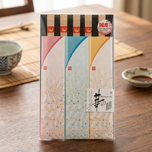 ชุดตะเกียบไม้แบบใช้แล้วทิ้ง Hana No Zen ของญี่ปุ่น พร้อมซองสีสันสดใส ชุดของขวัญจากญี่ปุ่น - Product Image 3
