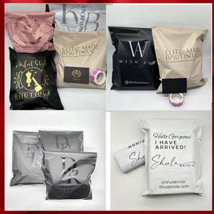 Custom Design Eco-friendly Biodegradable White Mailers Shipping Envelopes Compostable <b>Mailing</b> <b>Bag</b> for Clothing - Product Image 4