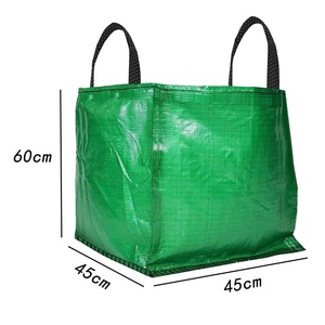 Grandi Custom 121L PP PE sacchetti di rifiuti <span class=keywords><strong>da</strong></span> <span class=keywords><strong>giardino</strong></span> grande borsa <span class=keywords><strong>da</strong></span> <span class=keywords><strong>giardino</strong></span> impermeabile per rifiuti pesanti <span class=keywords><strong>sacchi</strong></span> di rifiuti con manico per foglie - Product Image 2