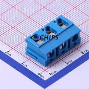 XY300V-B-7.5-3P Screw Terminal Block Through hole Component (THT),P=7.5mm Connector 1x3P 7.5mm Blue Through Hole - Product Image 1