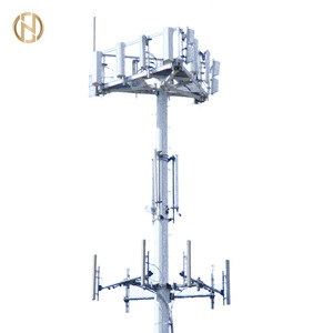 <span class=keywords><strong>Torre</strong></span> de comunicación de acero para teléfono de alta tensión GSM de 12M - Product Image 1